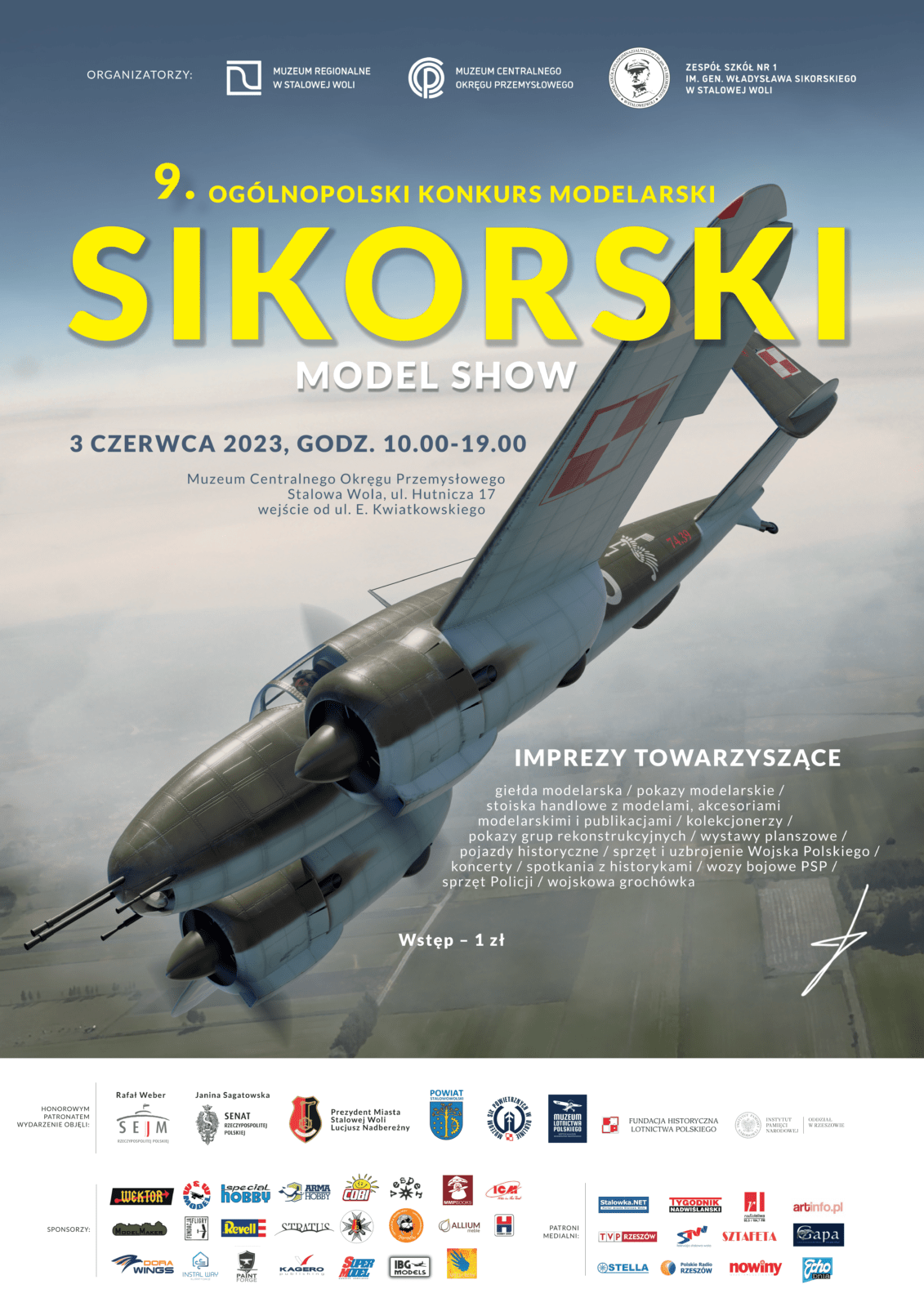 9. Ogólnopolski Konkurs Modelarski Sikorski Model Show – 3 czerwca 2023 r.