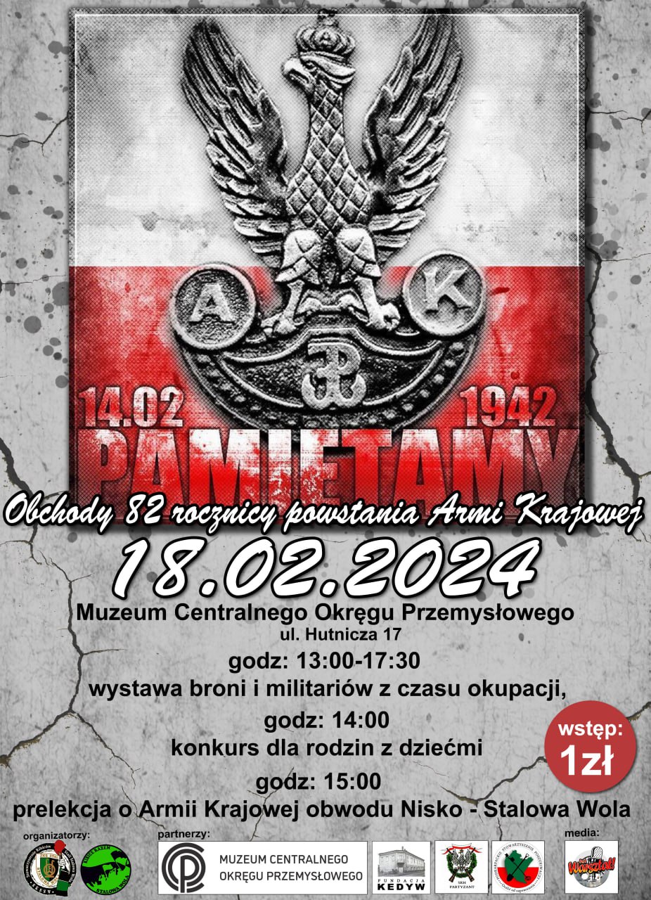 18.02.2024 – Obchody 82. rocznicy powstania Armii Krajowej 18.02.2024 – Obchody 82. rocznicy powstania Armii Krajowej